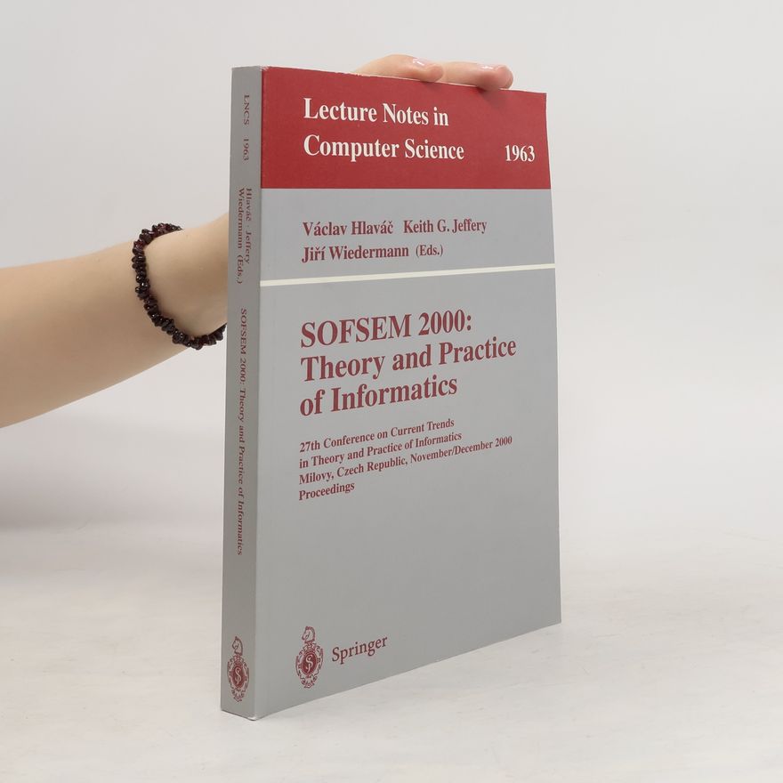 Václav Hlaváč Theory and practice of informatics