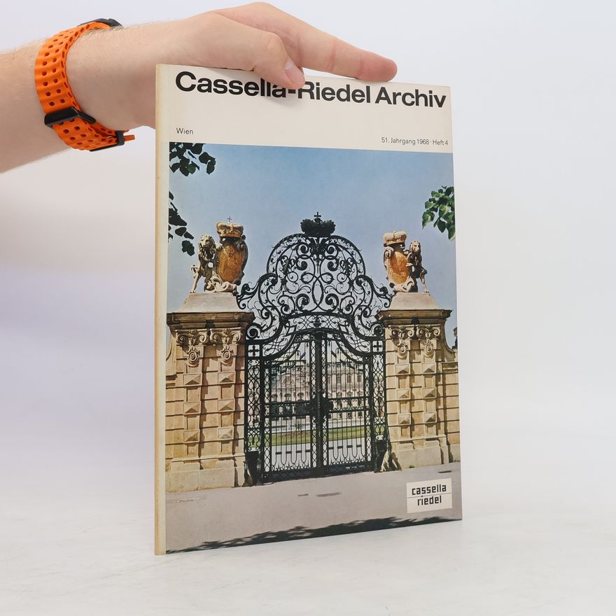 Autorenkollektiv Cassella-Riedel Archiv 4/1968 Wien