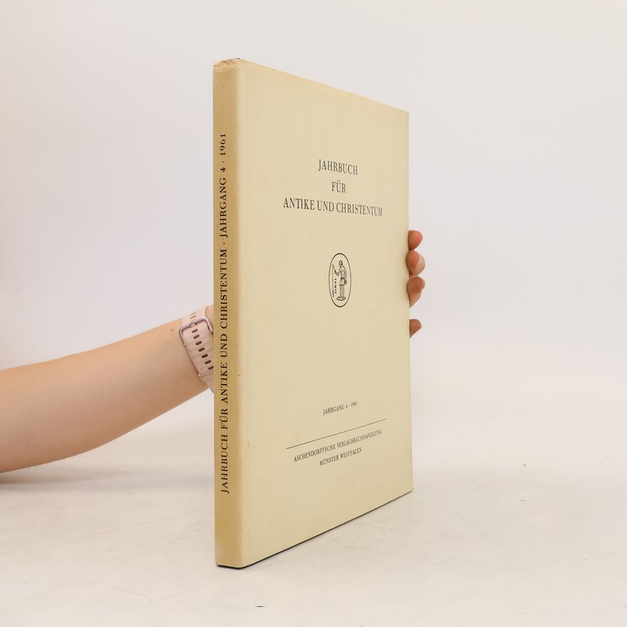 Autorenkollektiv Jahrbuch für Antike und Christentum 4/1961