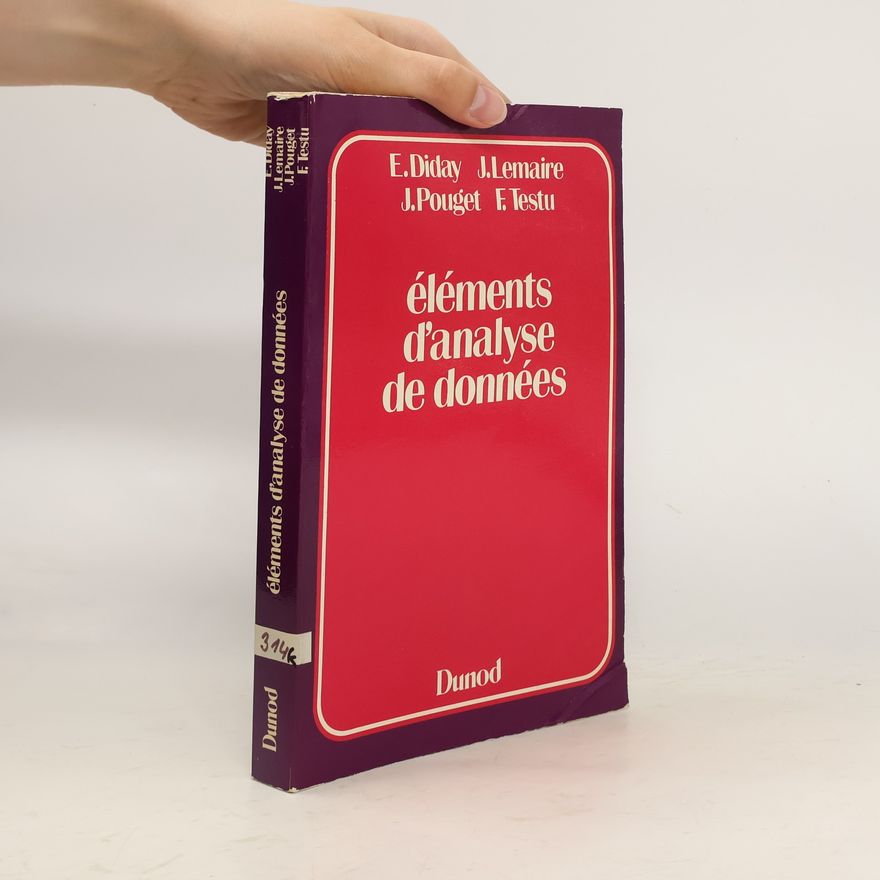 Edwin Diday Eléments d'analyse de données