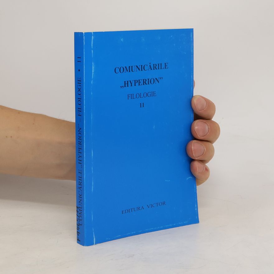 AA.VV. Comunicările "Hyperion". Filologie 11