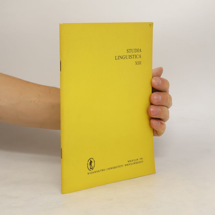 Kolektiv autorů Studia linguistica XIII.