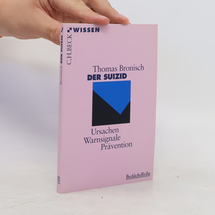 Thomas Bronisch Der Suizid