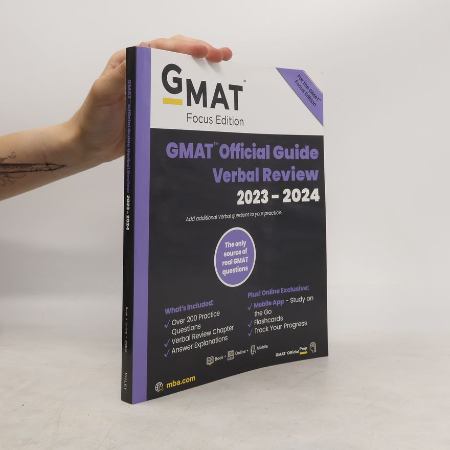 Kolektiv autorů GMAT Official Guide Verbal Review 2023: Book + Online Question Bank