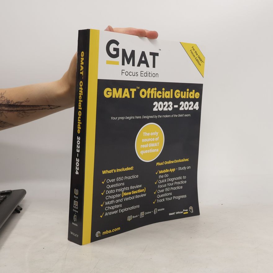 Kolektiv autorů GMAC (GRADUATE MANAGEMENT ADMISSION COUNCIL): GMAT OFFICIAL 2023-2024