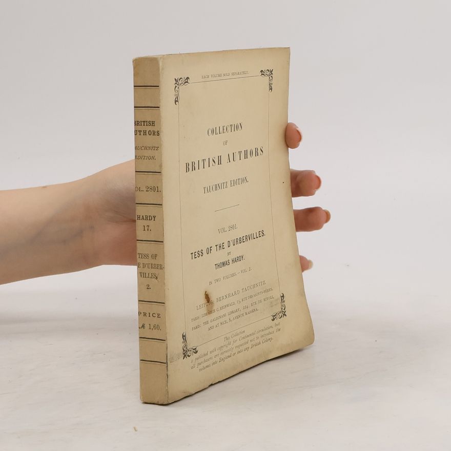 Thomas Hardy Collection of British authors: Tauchnitz edition. Vol. 2801