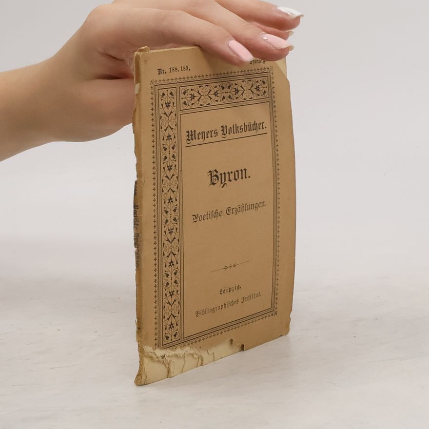 George Gordon Byron Byron. Poetische Erzählungen