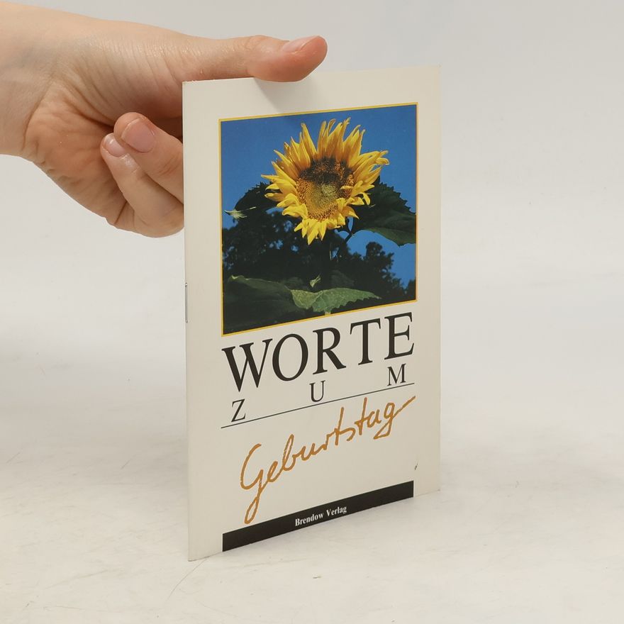 Collectif d'auteurs Worte zum Geburtstag