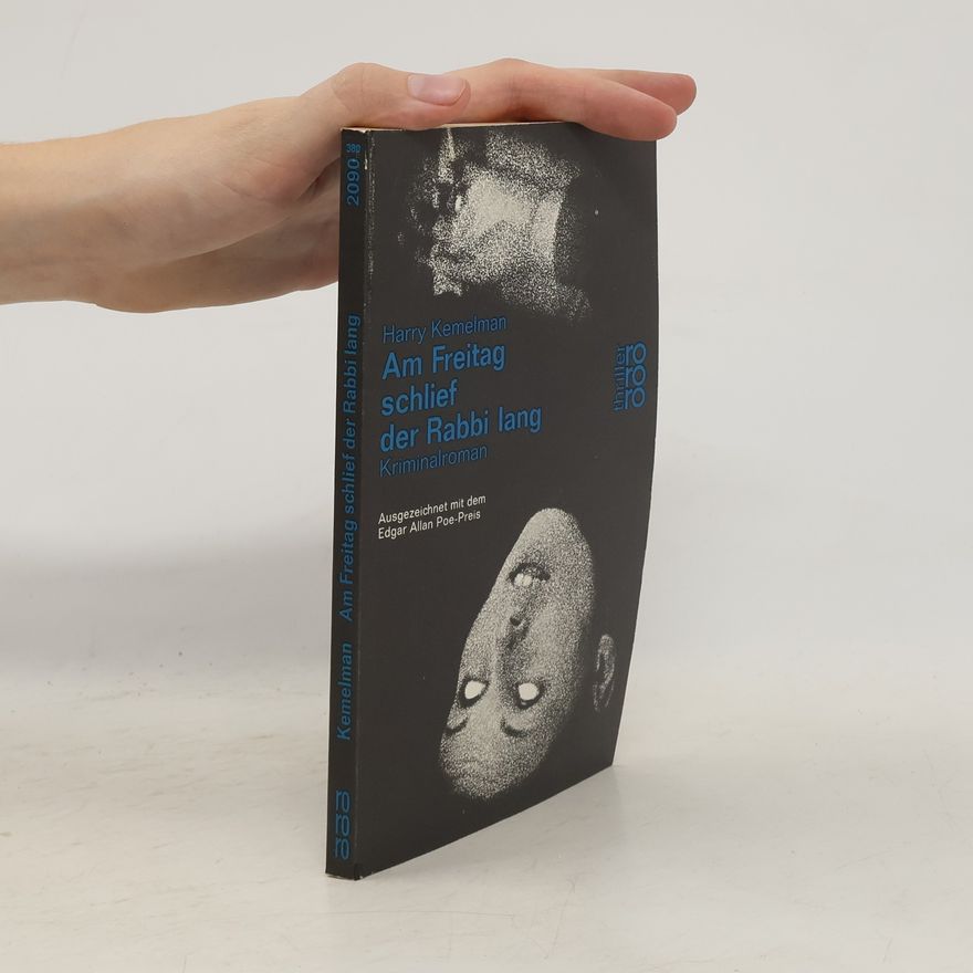 Harry Kemelman Am Freitag schlief der Rabbi lang