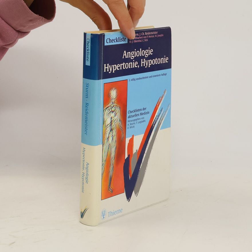 Alexander Sturm Checkliste Angiologie, Hypertonie und Hypotonie