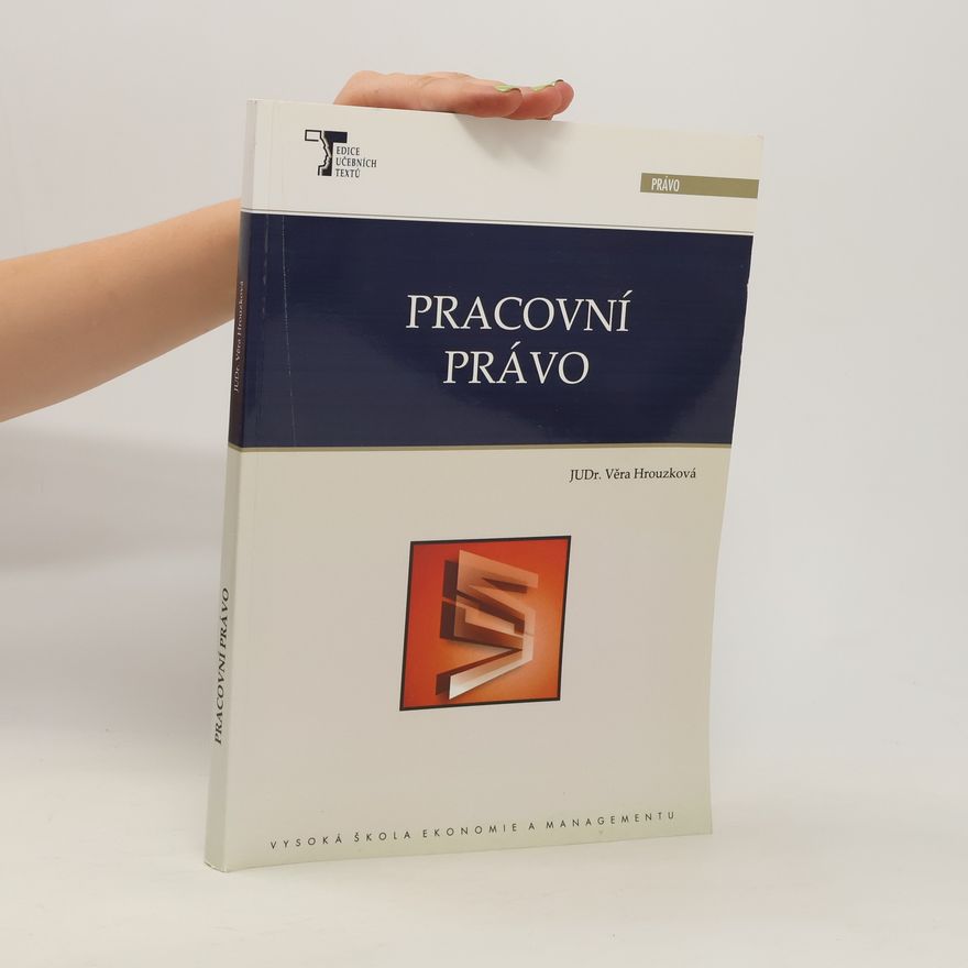 Věra Hrouzková Pracovní právo