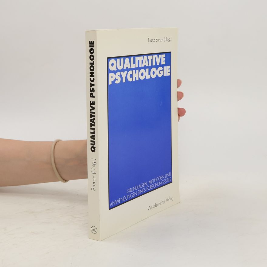 Franz Breuer Qualitative Psychologie