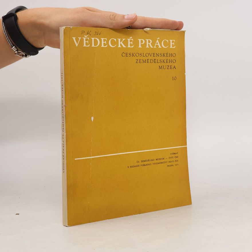 Kolektiv autorů Vědecké práce Československého zemědělského muzea