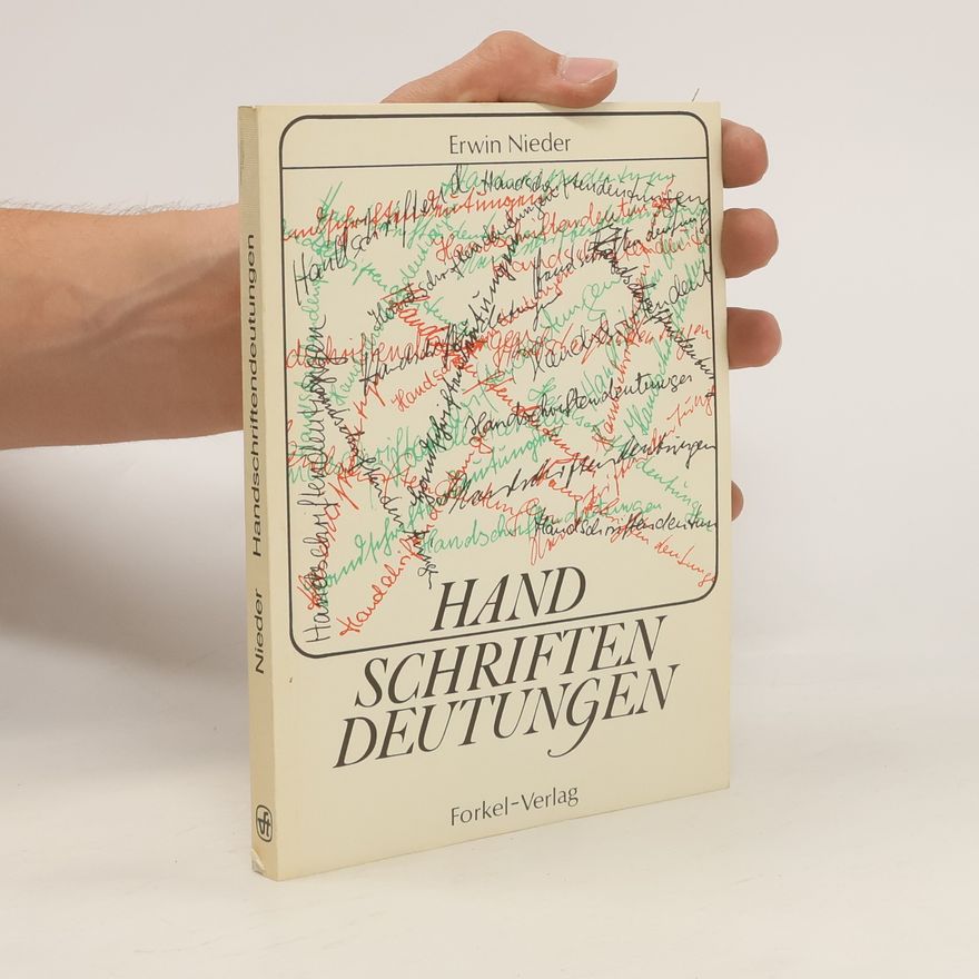 Erwin Nieder Handschriftendeutung