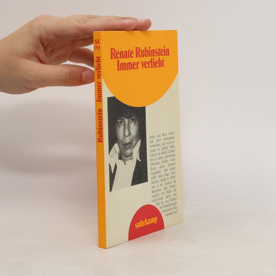 Renate Rubinstein Immer verliebt