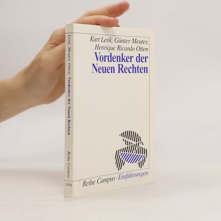Kurt Lenk Vordenker der neuen Rechten