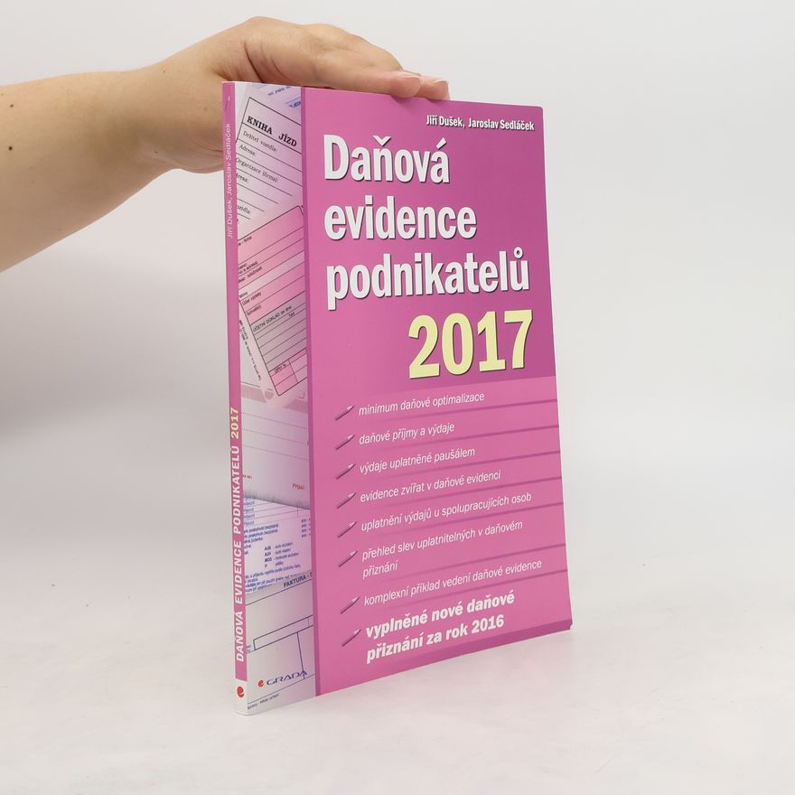 Jaroslav Sedláček Daňová evidence podnikatelů 2017