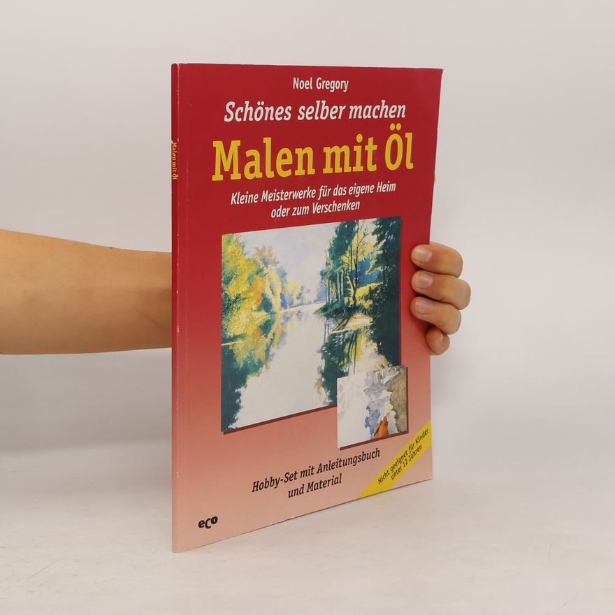 Noel Gregory Malen mit Öl