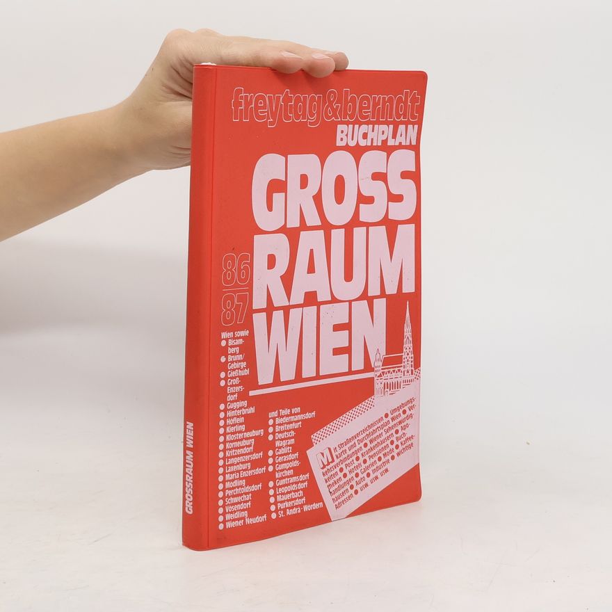Various authors Buchplan Grossraum Wien 1986(1986