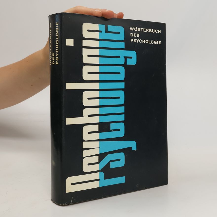 Various authors Wörterbuch der Psychologie