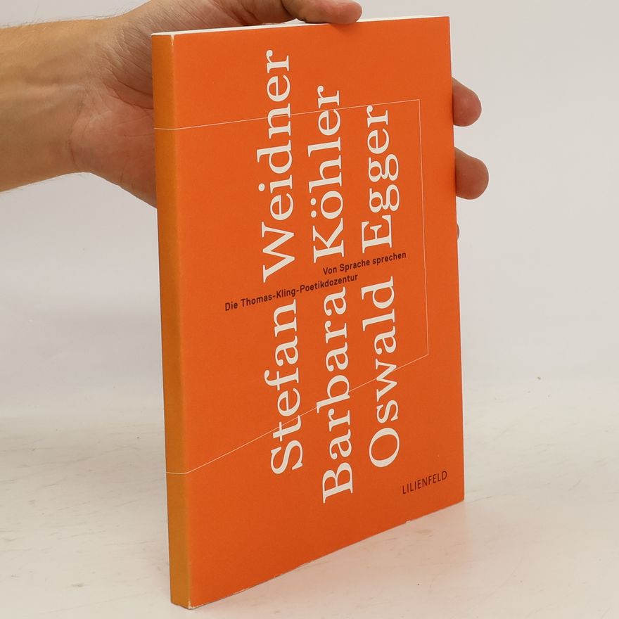 Various authors Von Sprache sprechen