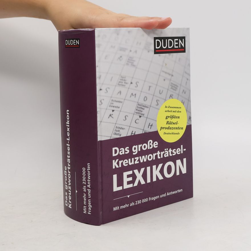 Juliane von Laffert Duden - das große Kreuzworträtsel-Lexikon