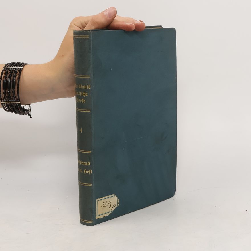 Jean Paul Hesperus oder 45 Hundposttage