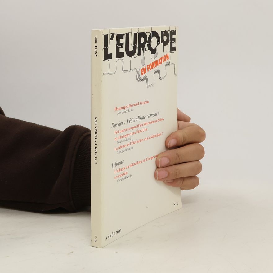 AA.VV. L´Europe en formation