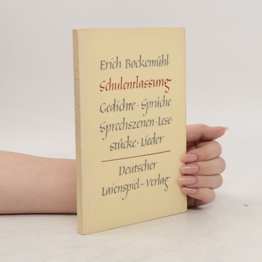 Erich Bockemühl Schulentlassung