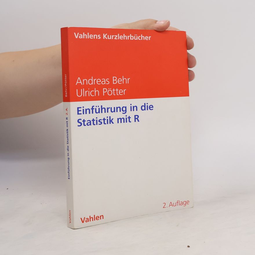 Andreas Behr Einführung in die Statistik mit R