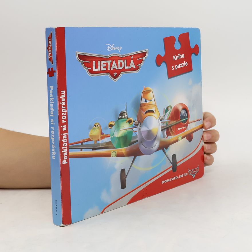 Walt Disney Lietadlá. kniha s puzzle
