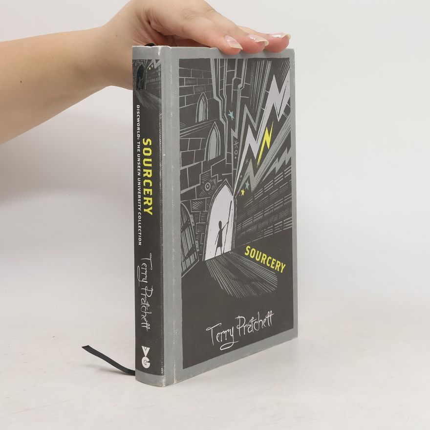Terry Pratchett Sourcery. Der Zauberhut, englische Ausgabe