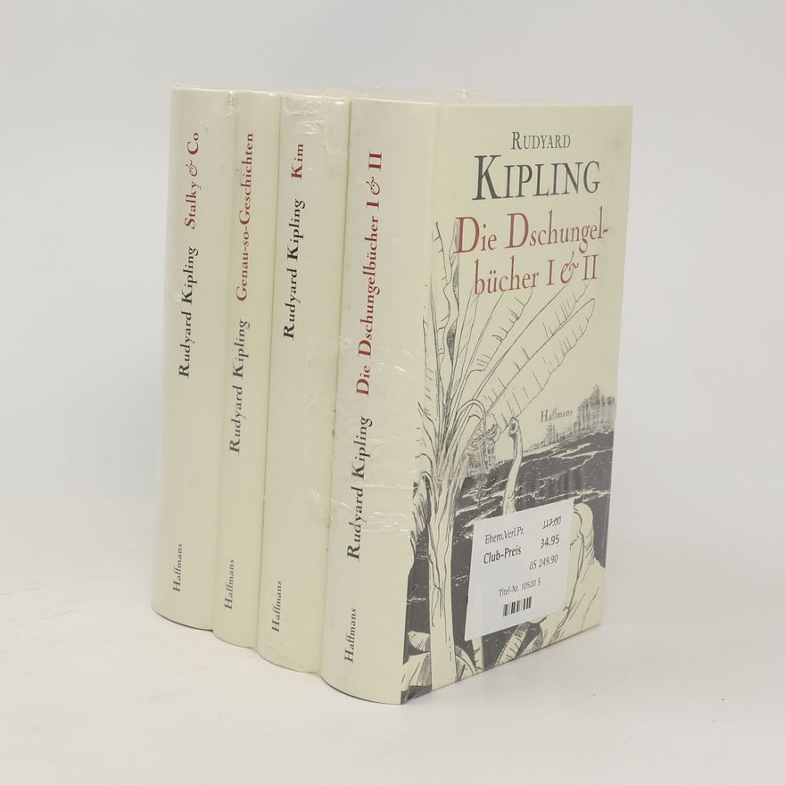 Rudyard Kipling Werke 4 Bande