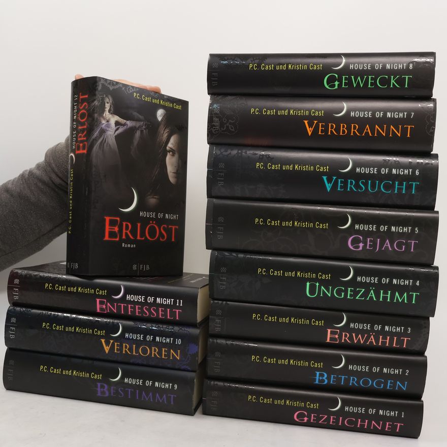 P. C. Cast House of Night 1-12