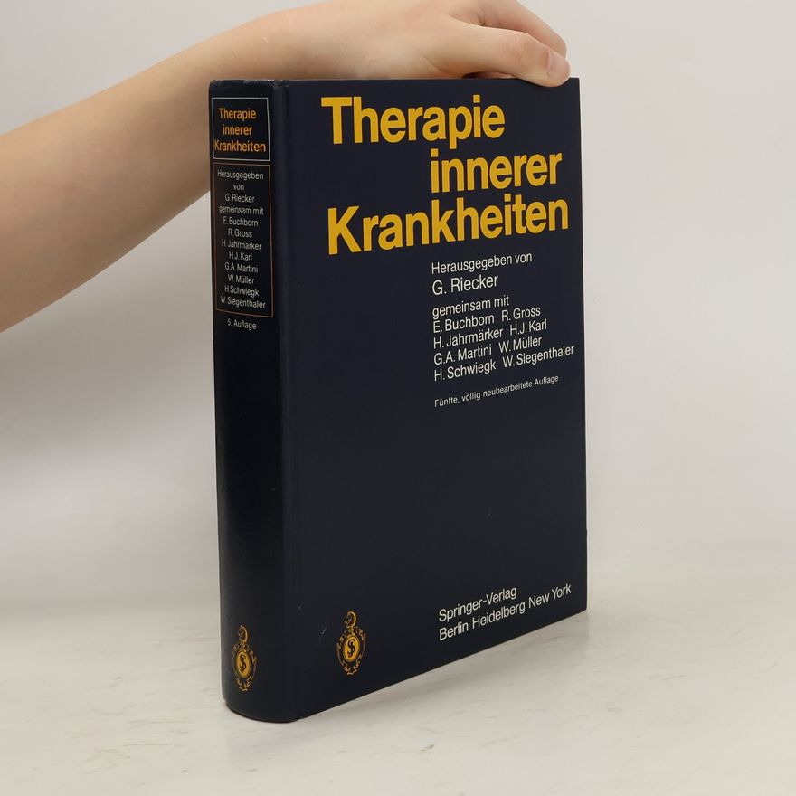 Gerhard Riecker Therapie innerer Krankheiten