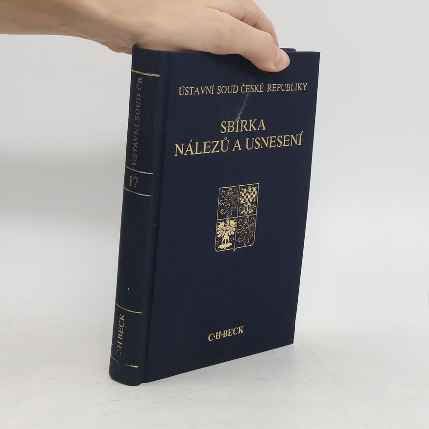 Kolektiv autorů Sbírka nálezů a usnesení. Svazek 17