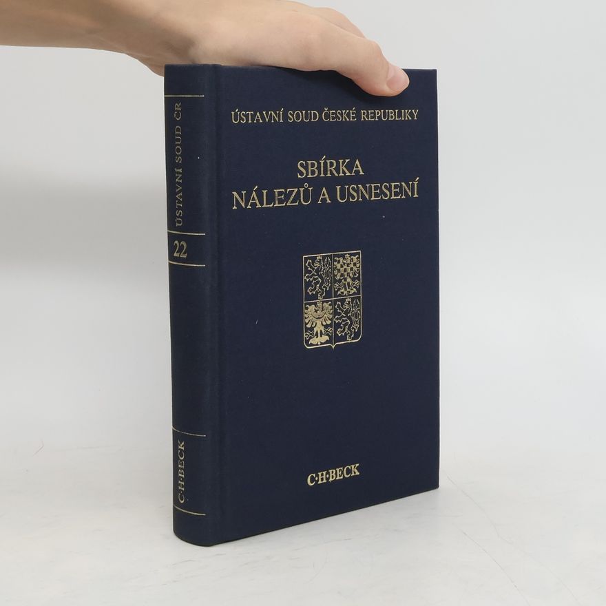 Kolektiv autorů Sbírka nálezů a usnesení 22