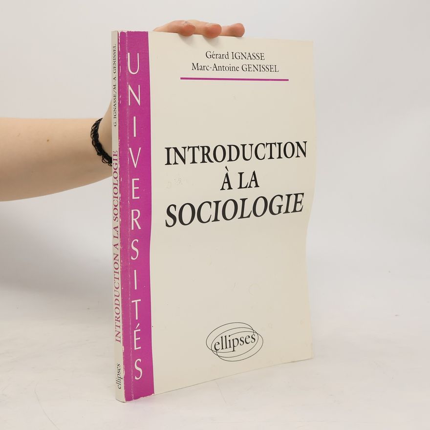 Marc-Antoine Genissel Introduction à la sociologie