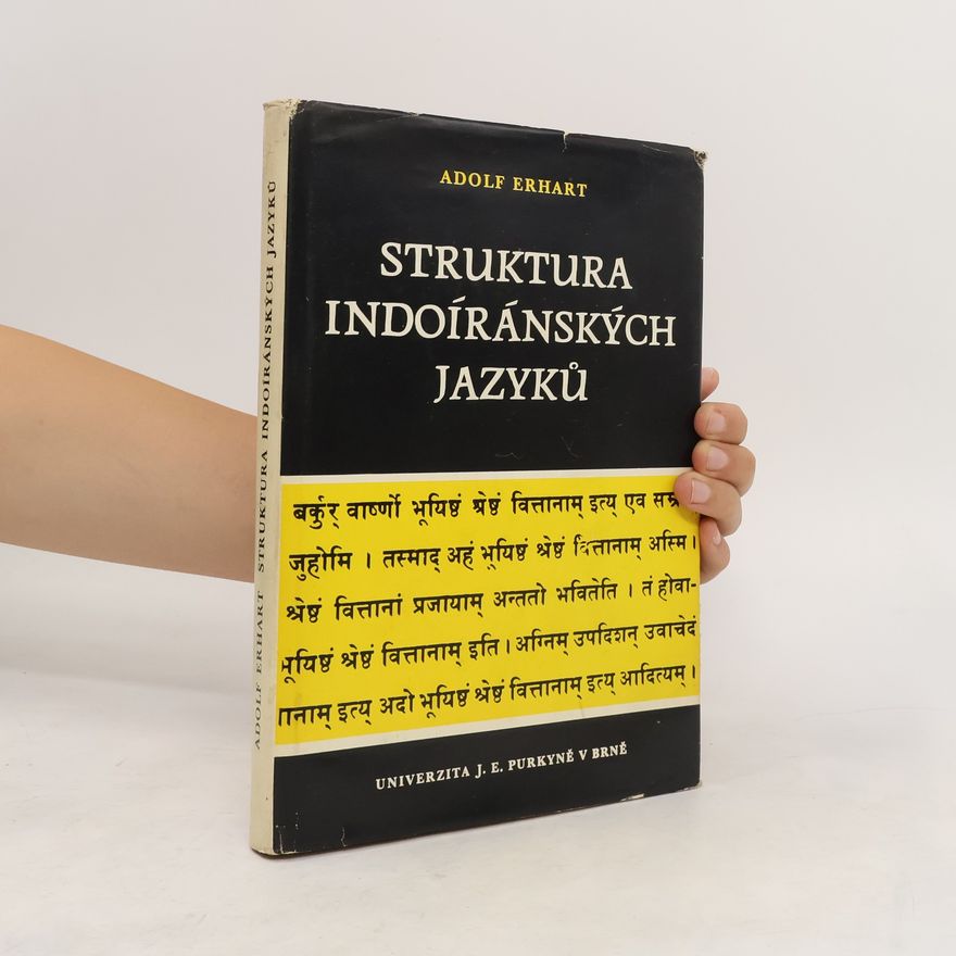 Adolf Erhart Struktura indoíránských jazyků