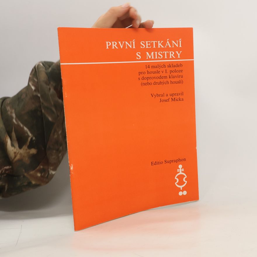 Josef Ladislav Micka První setkání s mistry
