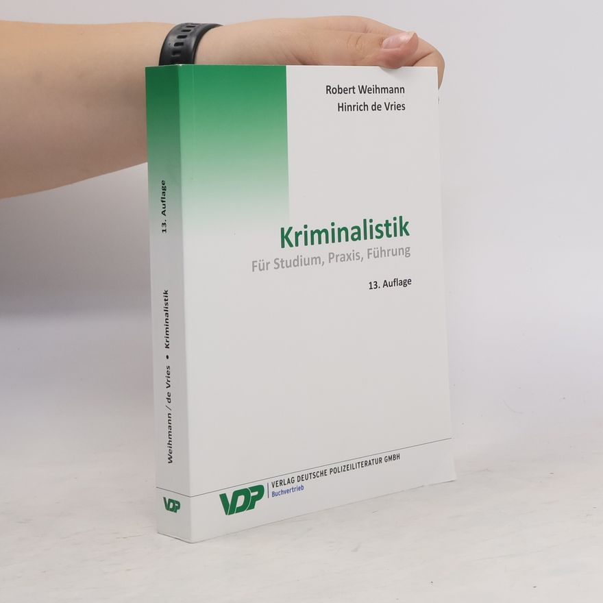 Robert Weihmann Kriminalistik