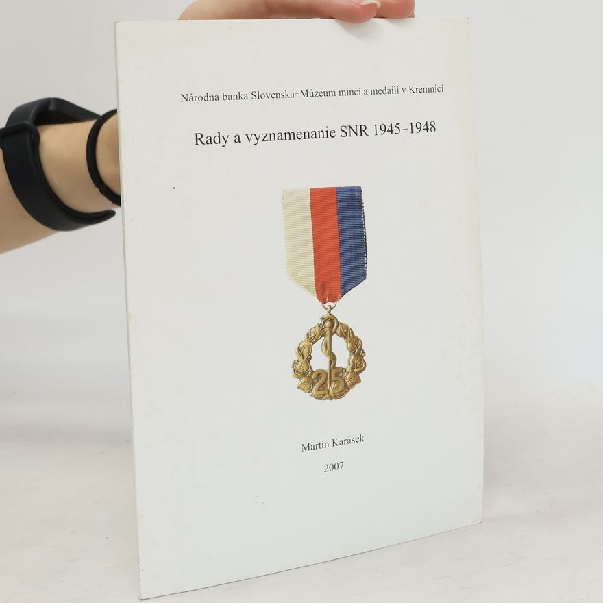 AA.VV. Rady a vyznamenanie SNR 1945-1948