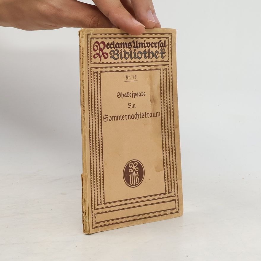 William Shakespeare Ein Sommernachtstraum