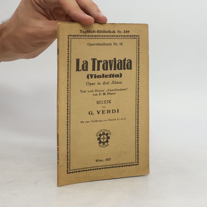 Giuseppe Verdi La Traviata (Violetta)