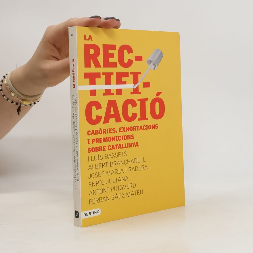 Antoni Puigverd La rectificació