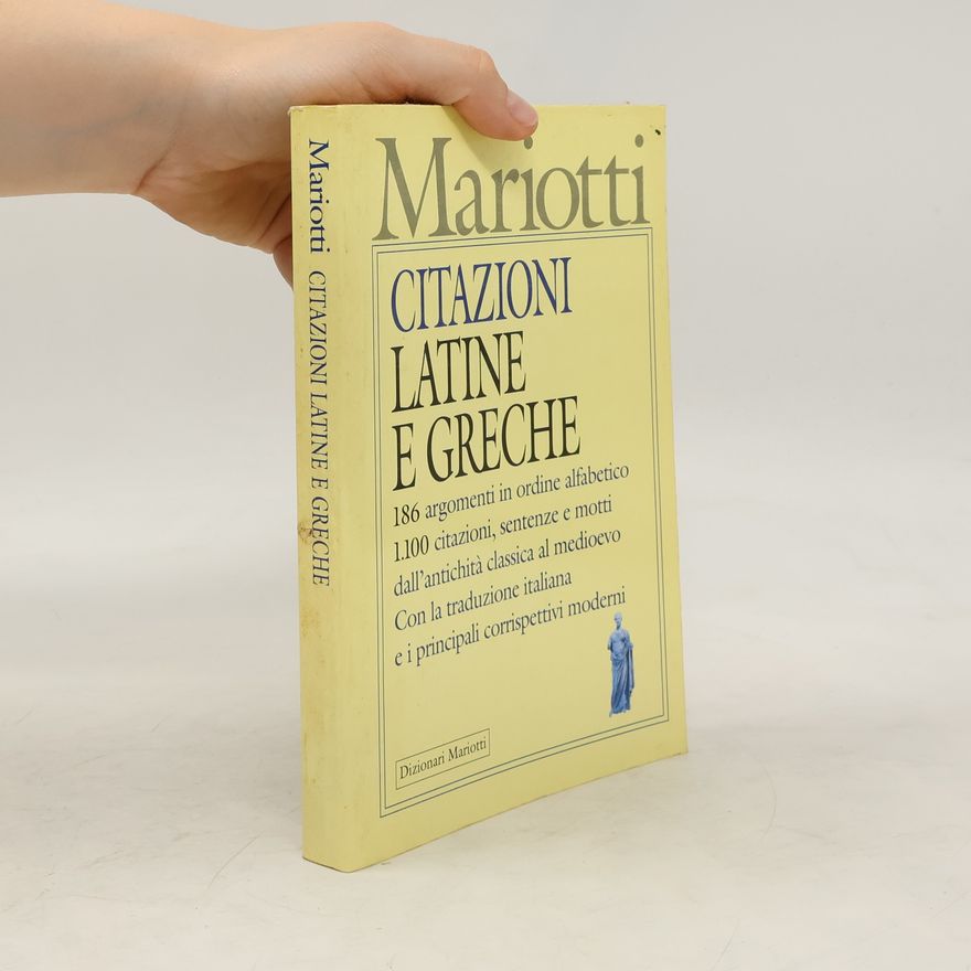 Kolektív autorov Mariotti: Citazioni Latine e Greche