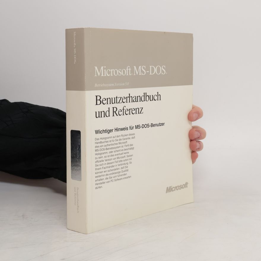 Various authors Microsoft MS-DOS. Benitzerhandbuch und Referenz