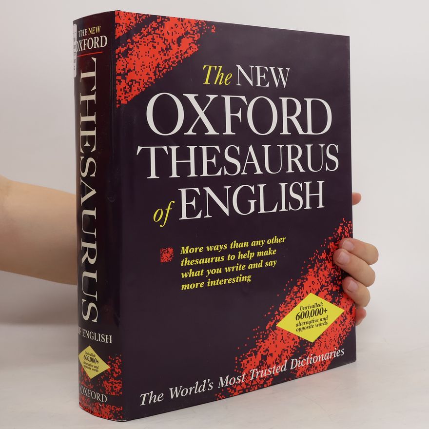 Patrick Hanks The New Oxford Thesaurus of English
