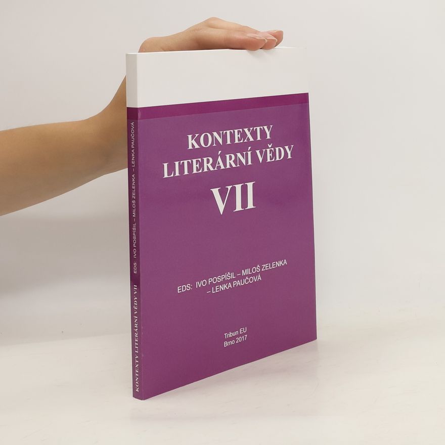 Lenka Paučová Kontexty literární vědy VII
