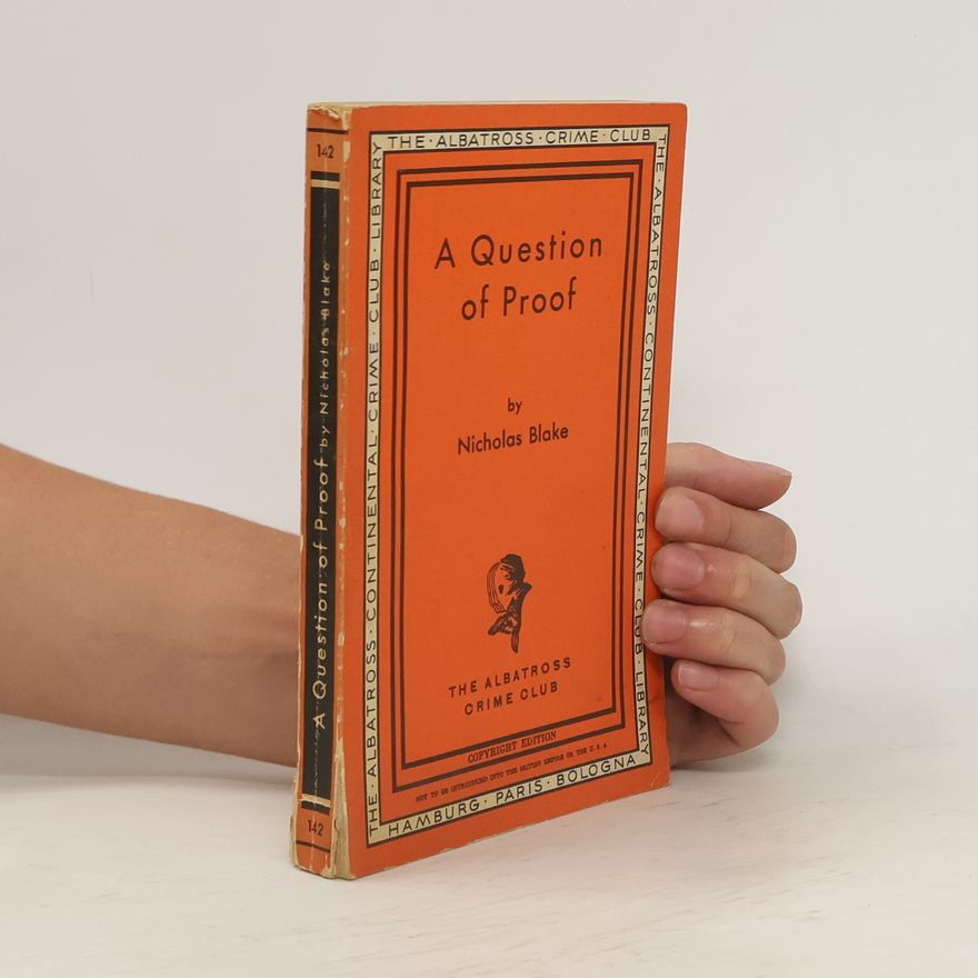 Nicholas Blake A Question of Proof